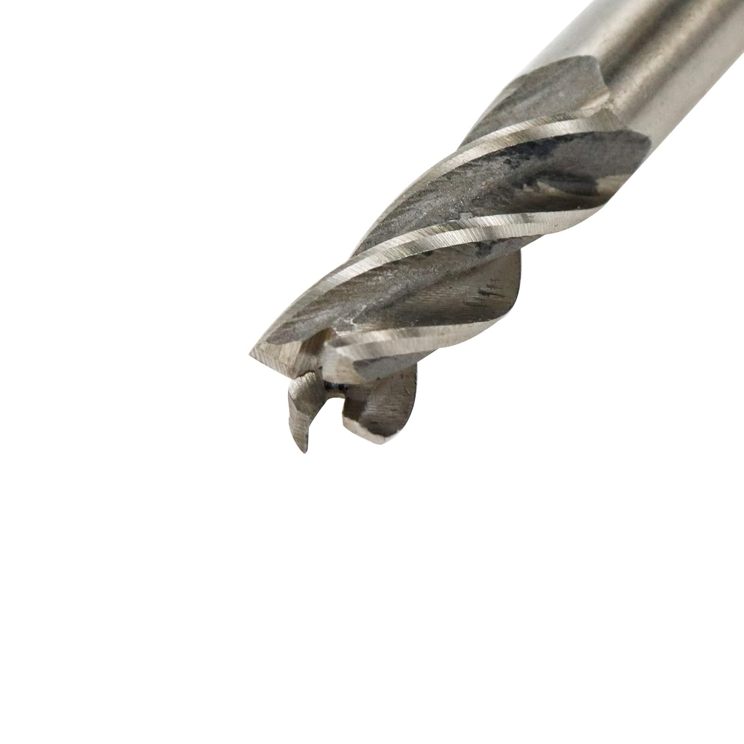 Square End Mill 3/8" Cutting Dia x 3/8" Shank Dia 4 Flute Straight End Mill Cutter - 2pcs V1258-DP02-B-3899