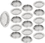 20pcs Soffit Vents 2.08" Mounting Dia Stainless Steel Round Air Vent Louver for Cabinet Bathroom Office V1258-DP02-B-3905