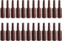 3mm Hex Tamper Resistant Bit Set 1/4 Inch Hex Shank Magnetic Bit Set 1 Inch Length - 24pcs V1258-DP02-B-3919