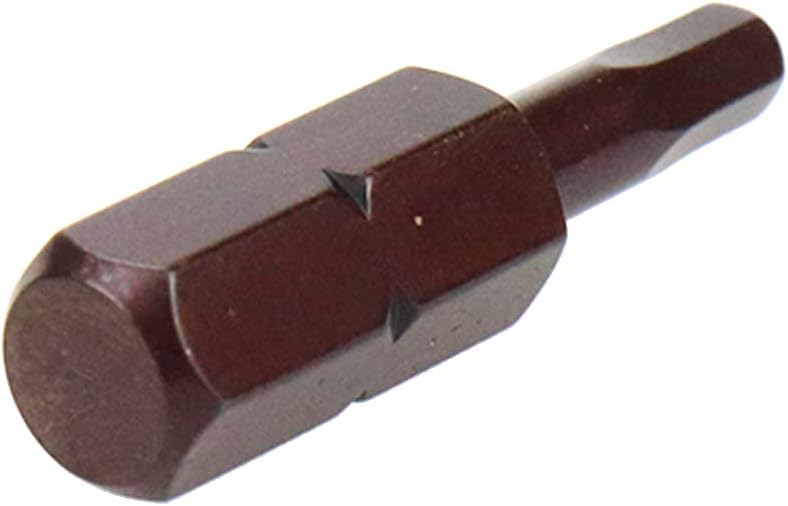 3mm Hex Tamper Resistant Bit Set 1/4 Inch Hex Shank Magnetic Bit Set 1 Inch Length - 24pcs V1258-DP02-B-3919