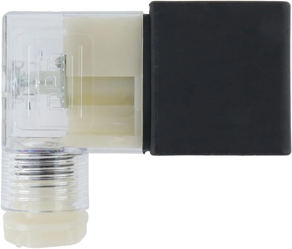 Electric Solenoid Air Valve Normally Closed 220V AC, 5.5VA Solenoid Valve for Air Compressor V1258-DP02-B-3921