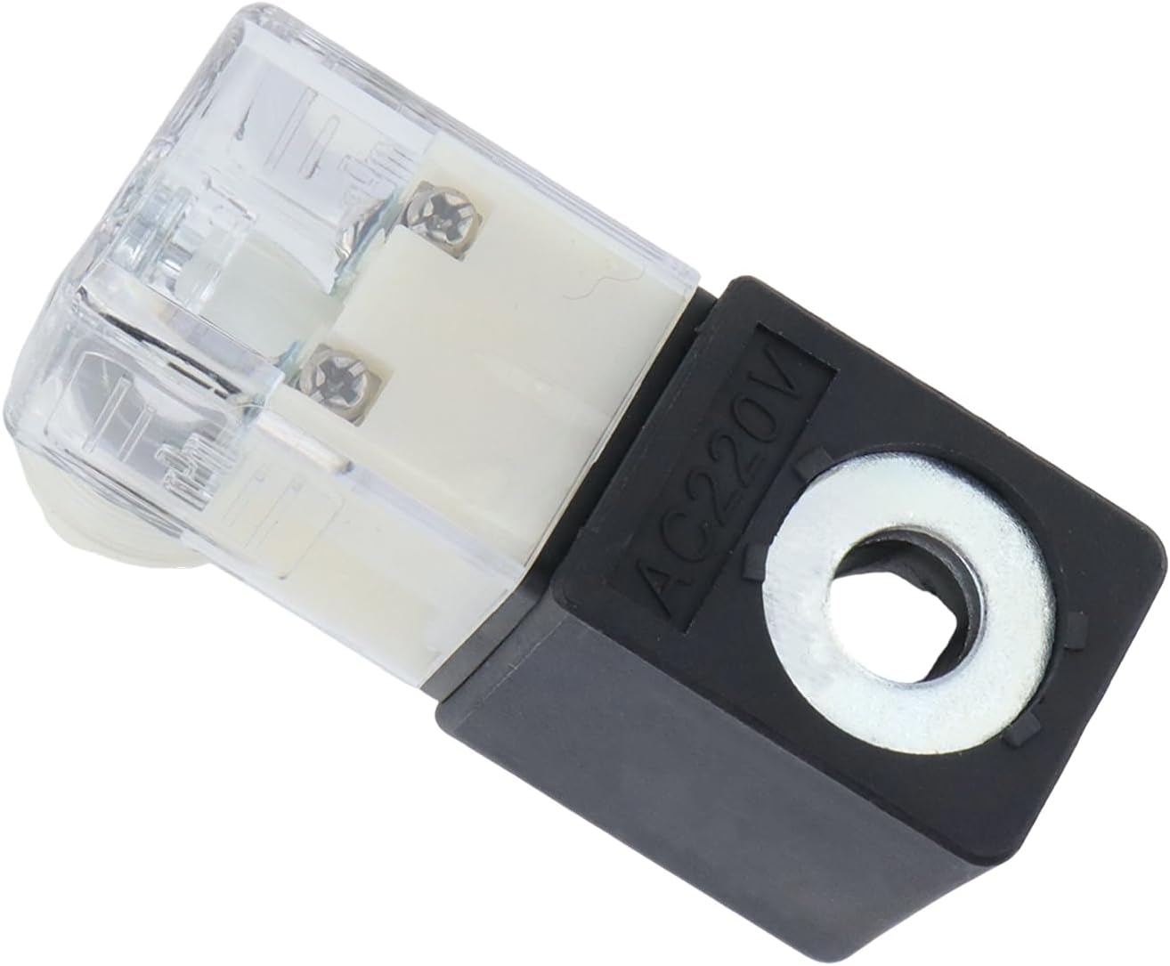 Electric Solenoid Air Valve Normally Closed 220V AC, 5.5VA Solenoid Valve for Air Compressor V1258-DP02-B-3921
