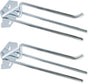 Pegboard Hooks Heavy Duty Metal Steel 3/8" Square Hole Peg Hooks Suitbale for 1.5" Spaced Pegboards Wall V1258-DP02-B-3923
