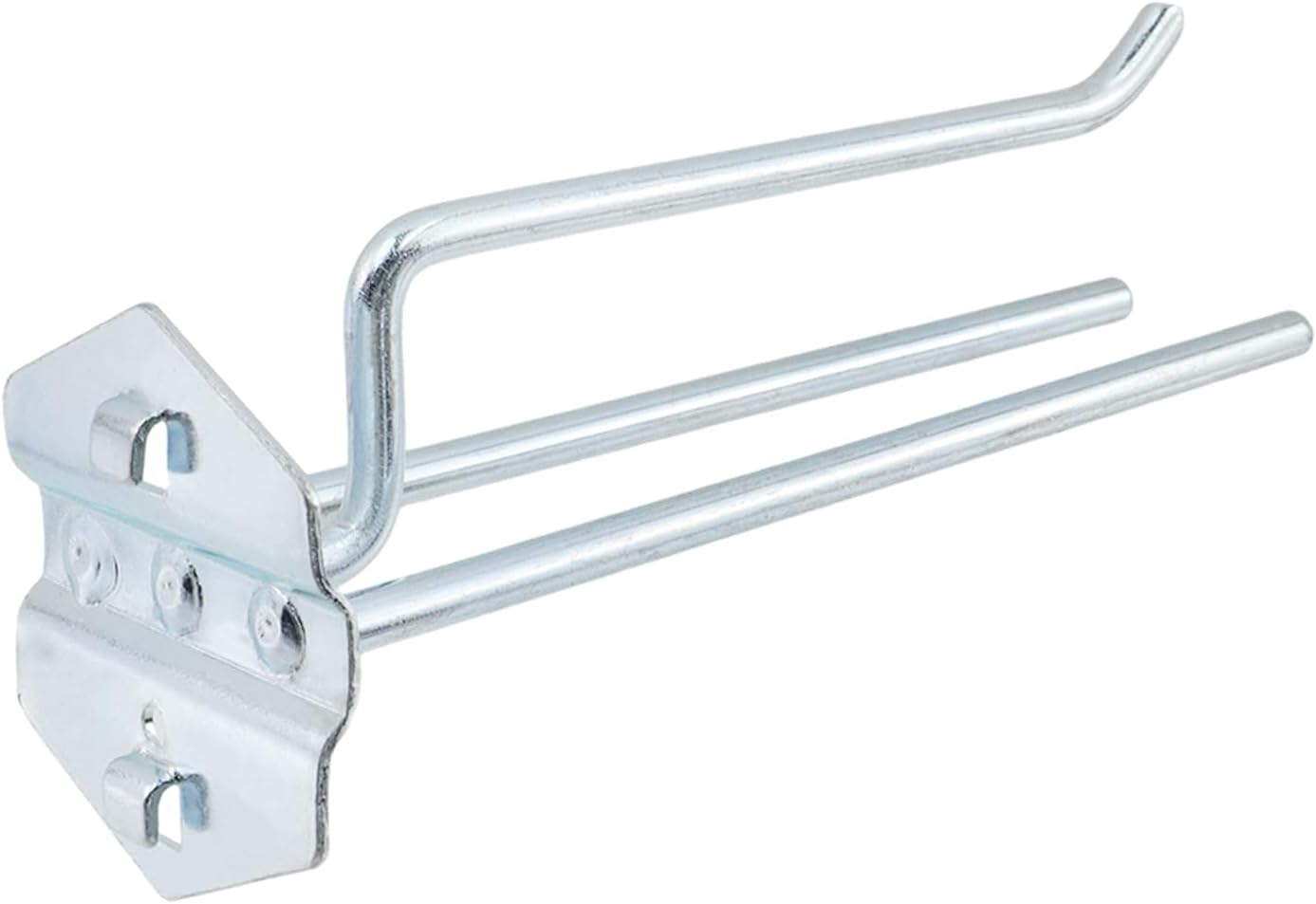 Pegboard Hooks Heavy Duty Metal Steel 3/8" Square Hole Peg Hooks Suitbale for 1.5" Spaced Pegboards Wall V1258-DP02-B-3923
