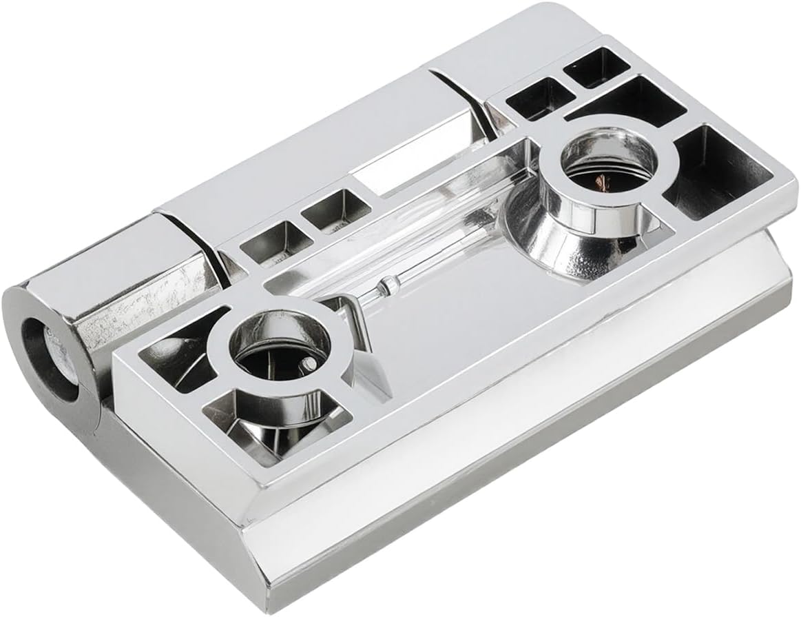 Butt Hinge Zinc Alloy Door Hinge Polished Chrom Silver Residential Bed Room Hinge for Doors Hardware 2.36" x V1258-DP02-B-3935