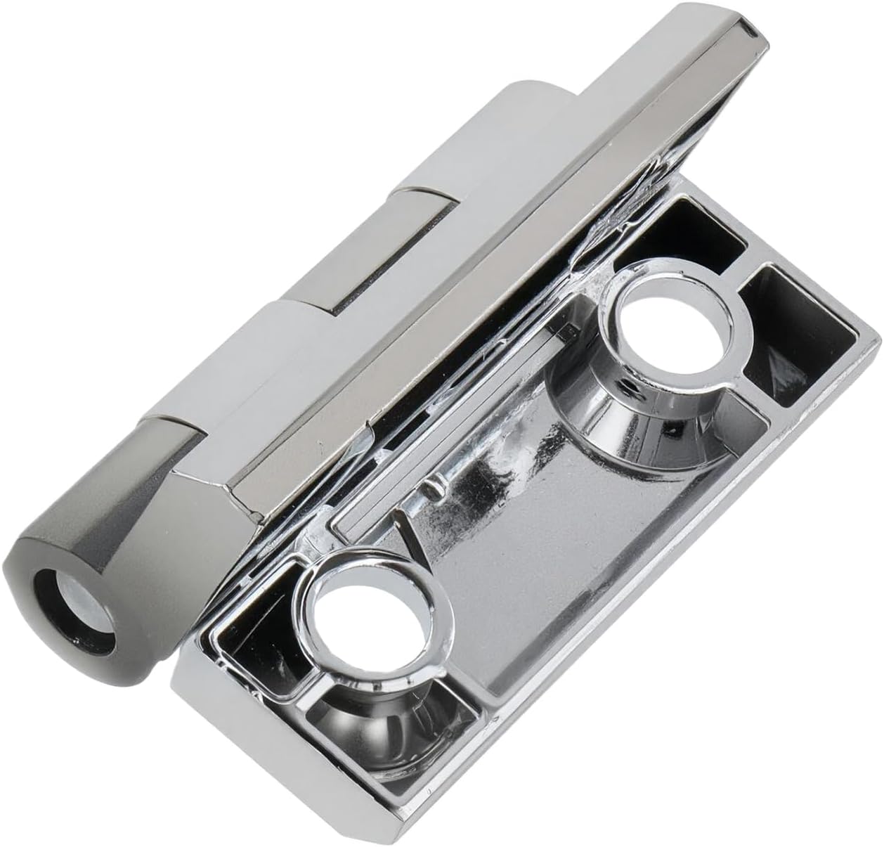 Butt Hinge Zinc Alloy Door Hinge Polished Chrom Silver Residential Bed Room Hinge for Doors Hardware 2.36" x V1258-DP02-B-3935