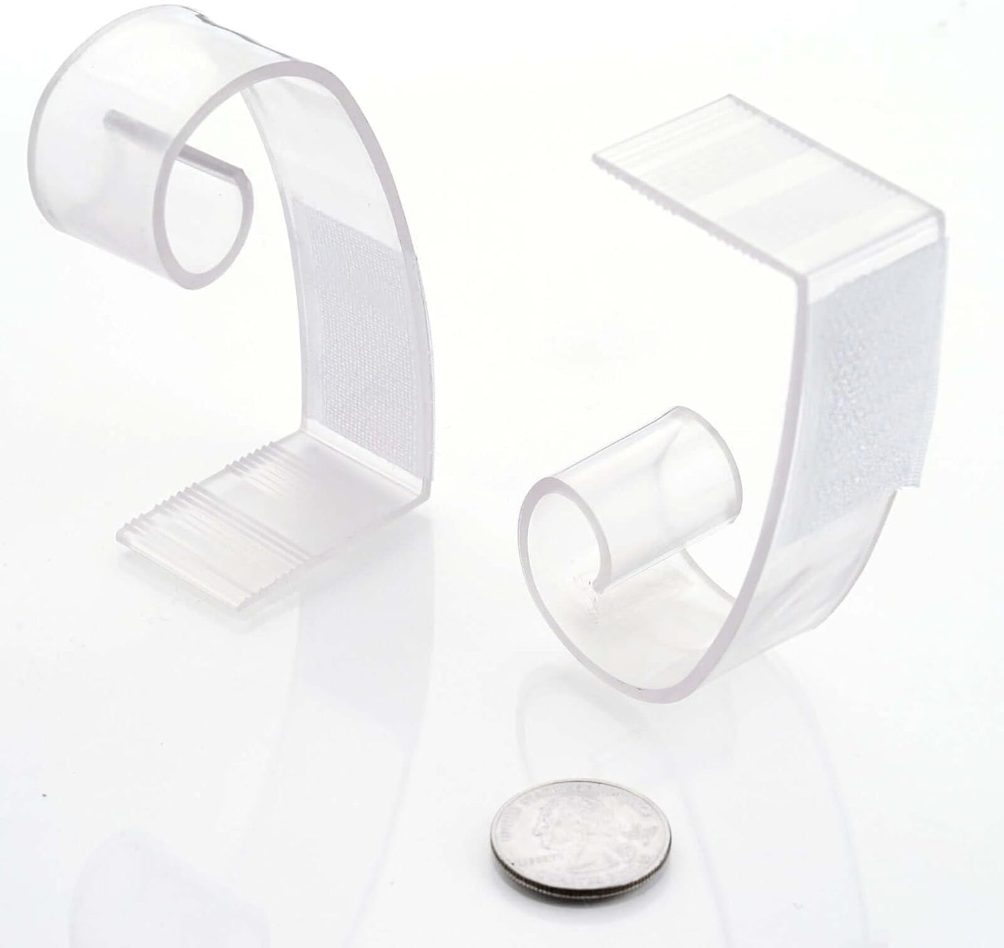 Efavormart 12 PCS Adjustable Clear Plastic Large Table Skirt Clips for Wedding Party Event Decoration - 3" V1258-DP02-B-3963