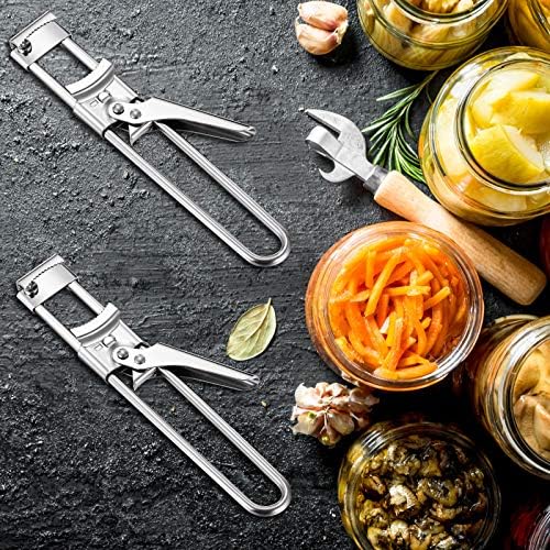 2 Pieces Master Opener Adjustable Jar and Bottle Adjustable Multifunction Stainless Steel Can Jar Lid Gripper V1258-DP02-B-4017