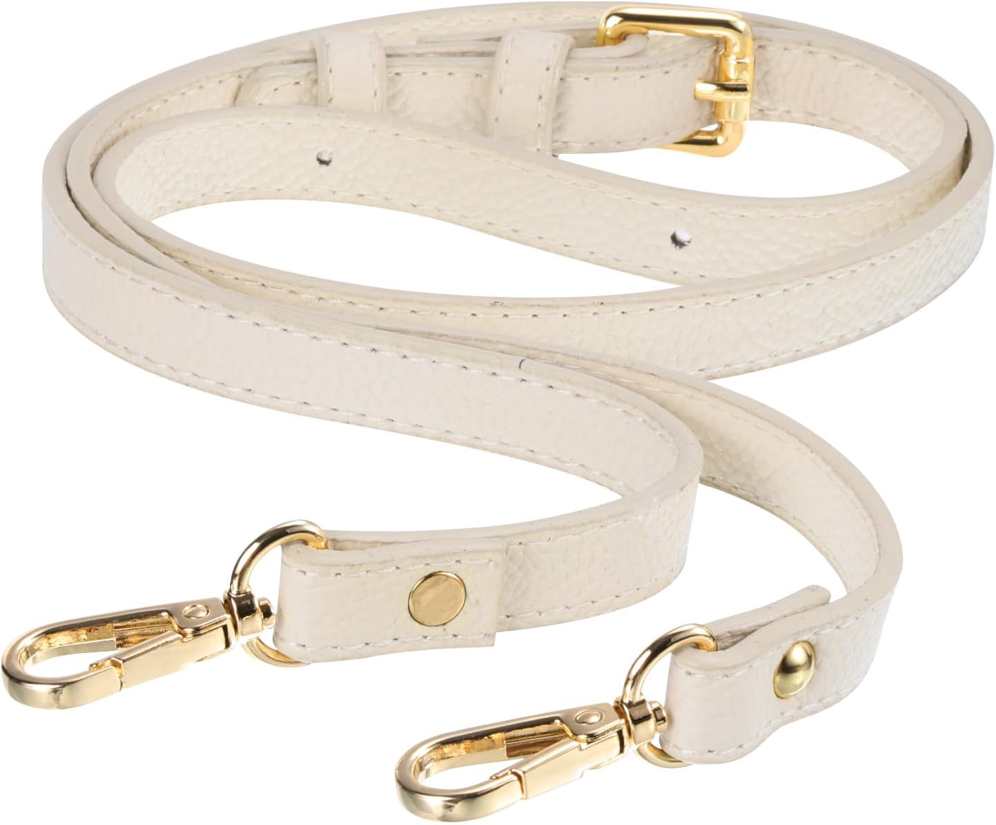 Purse Strap, Leather Adjustable Replacement Strap for Women's Crossbody Handbags Bag, 0.6" Wide, 41-51" Long V1258-DP02-B-4026