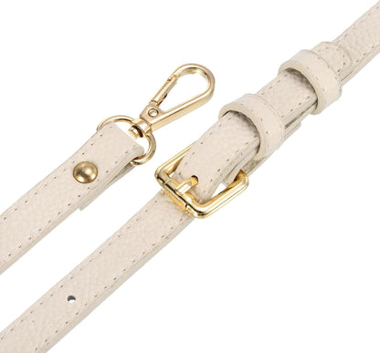 Purse Strap, Leather Adjustable Replacement Strap for Women's Crossbody Handbags Bag, 0.6" Wide, 41-51" Long V1258-DP02-B-4026