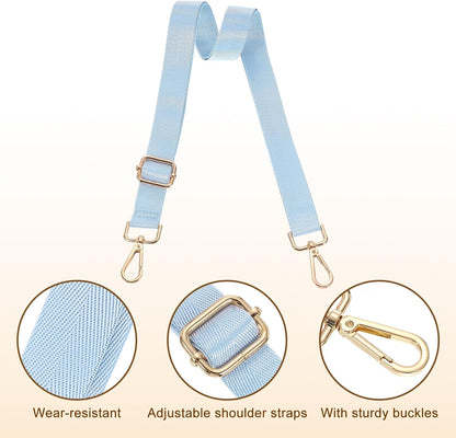 Wide Shoulder Strap, 2.5cm Adjustable Purse Strap Replacement Crossbody Strap for Shoulder Bag Handbag, Sky V1258-DP02-B-4036