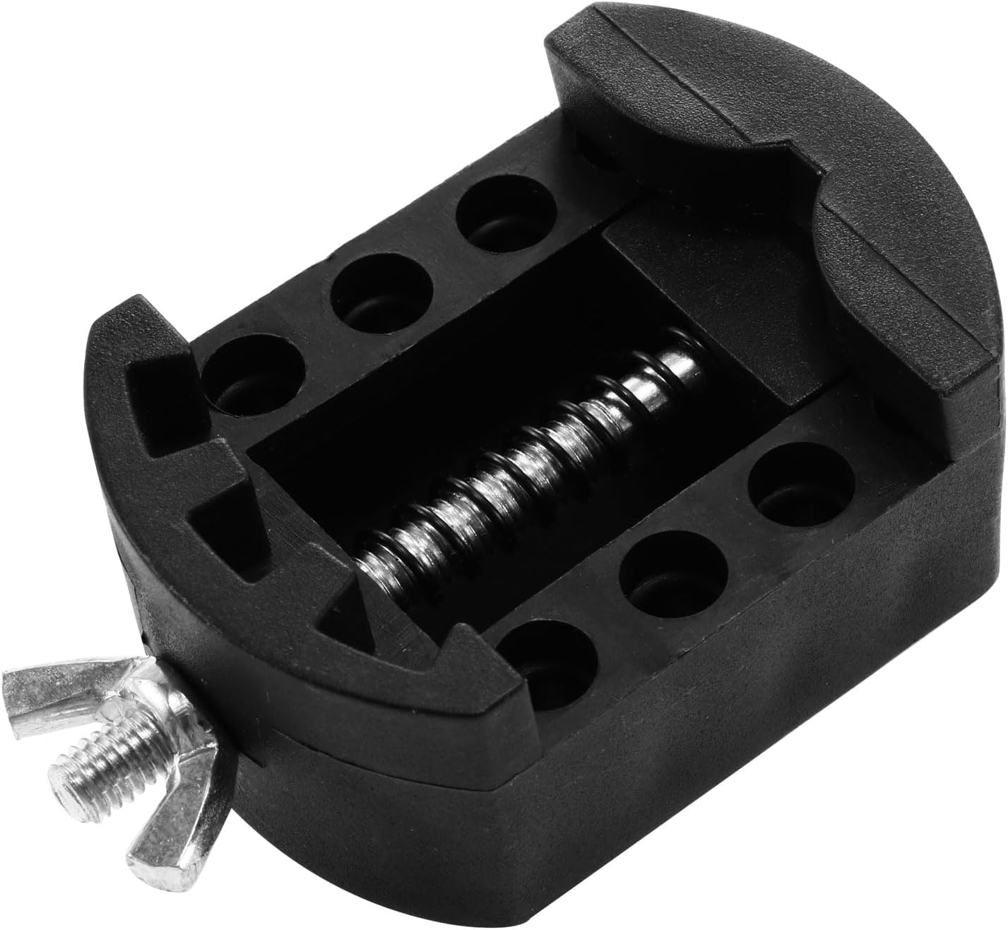 Watch Back Case Cover Remover Holder Tool Adjustable 36mm PE Black V1258-DP02-B-4045