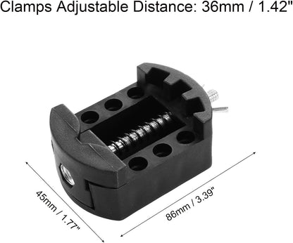 Watch Back Case Cover Remover Holder Tool Adjustable 36mm PE Black V1258-DP02-B-4045