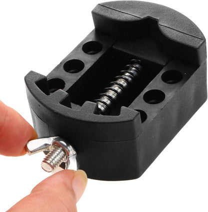 Watch Back Case Cover Remover Holder Tool Adjustable 36mm PE Black V1258-DP02-B-4045