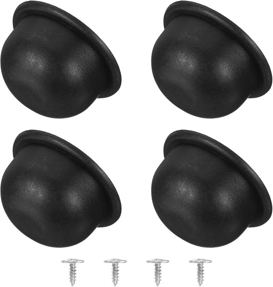4Pcs Luggage Replacement Pads, Plastic Luggage Stand Feet Stud, Suitcase and Travel Gear Bottom Side V1258-DP02-B-4047