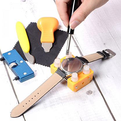 Watch Back Cover Opener, Case Remover Tool, 5mm Width Pry Bar ABS Handle Battery Remover Repair Replacing V1258-DP02-B-4056