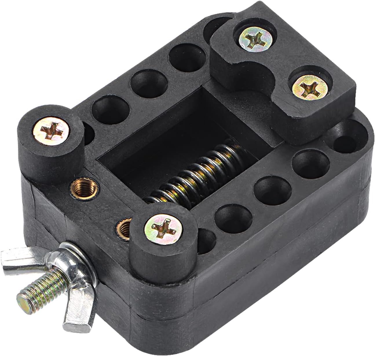 Watch Back Case Cover Remover Holder, Watch Repair Tool Adjustable 32mm PVC Black V1258-DP02-B-4063