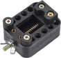 Watch Back Case Cover Remover Holder, Watch Repair Tool Adjustable 32mm PVC Black V1258-DP02-B-4063