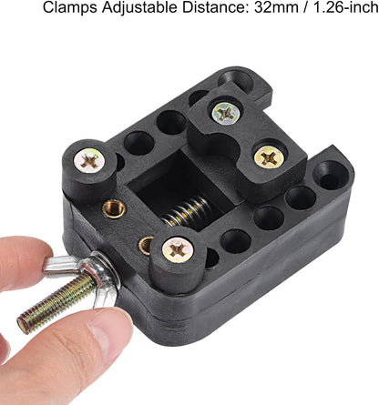 Watch Back Case Cover Remover Holder, Watch Repair Tool Adjustable 32mm PVC Black V1258-DP02-B-4063