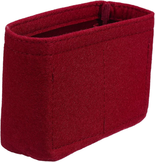 Purse Organizer Insert, Felt Portable Handbag Shaper Multiple Compartments Liner Pouch for Handbag Purse Tote V1258-DP02-B-4066