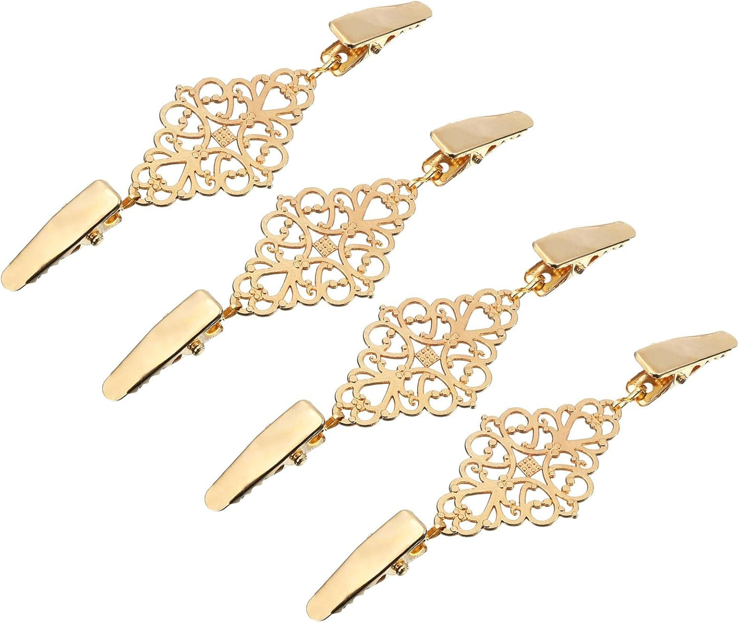 Retro Cardigan Collar Clips & Shirt Clips for Women V1258-DP02-B-4071