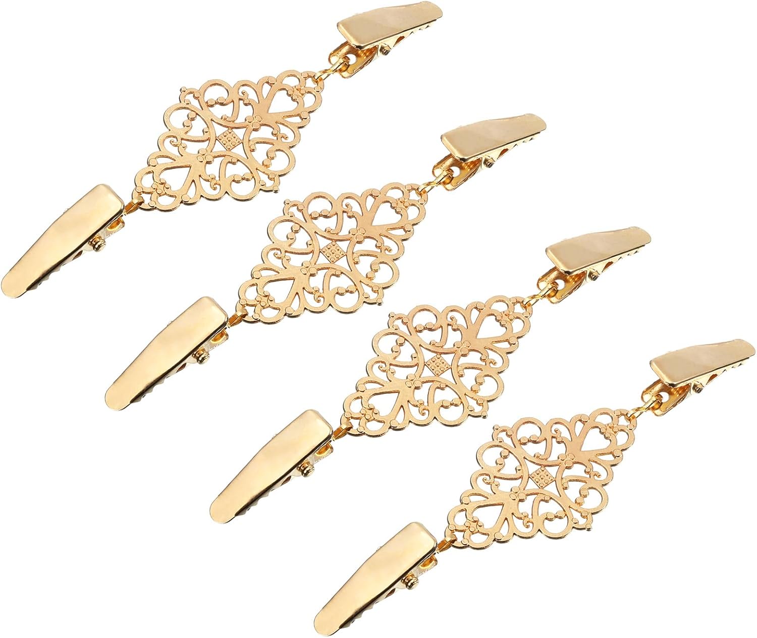 Retro Cardigan Collar Clips & Shirt Clips for Women V1258-DP02-B-4071