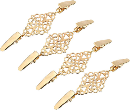 Retro Cardigan Collar Clips & Shirt Clips for Women V1258-DP02-B-4071