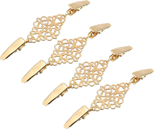 Retro Cardigan Collar Clips & Shirt Clips for Women V1258-DP02-B-4071