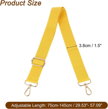 Wide Shoulder Strap, 3.8cm Adjustable Purse Strap Replacement Crossbody Strap for Shoulder Bag Handbag, V1258-DP02-B-4092