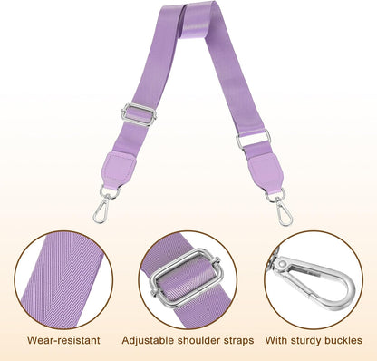 Wide Shoulder Strap, 3.8cm Adjustable Purse Strap Replacement Crossbody Strap for Shoulder Bag Handbag, Light V1258-DP02-B-4094