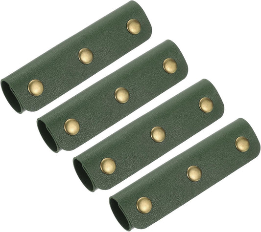 4Pcs Handbag Handle Cover, PU Leather Luggage Handle Wraps, Luggage Grip Protector for Purse Tote Bag V1258-DP02-B-4096