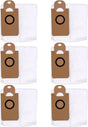 6 Pack Dust Bags for iHome AutoVac Nova Self Empty Robot Vacuum Replacement Accessory Parts V1258-DP02-B-41