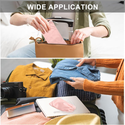 Microfiber Eyeglass Cases Glasses, Sunglasses Storage Bag with Drawstring, Soft Glasses Pouch Travel for V1258-DP02-B-4107