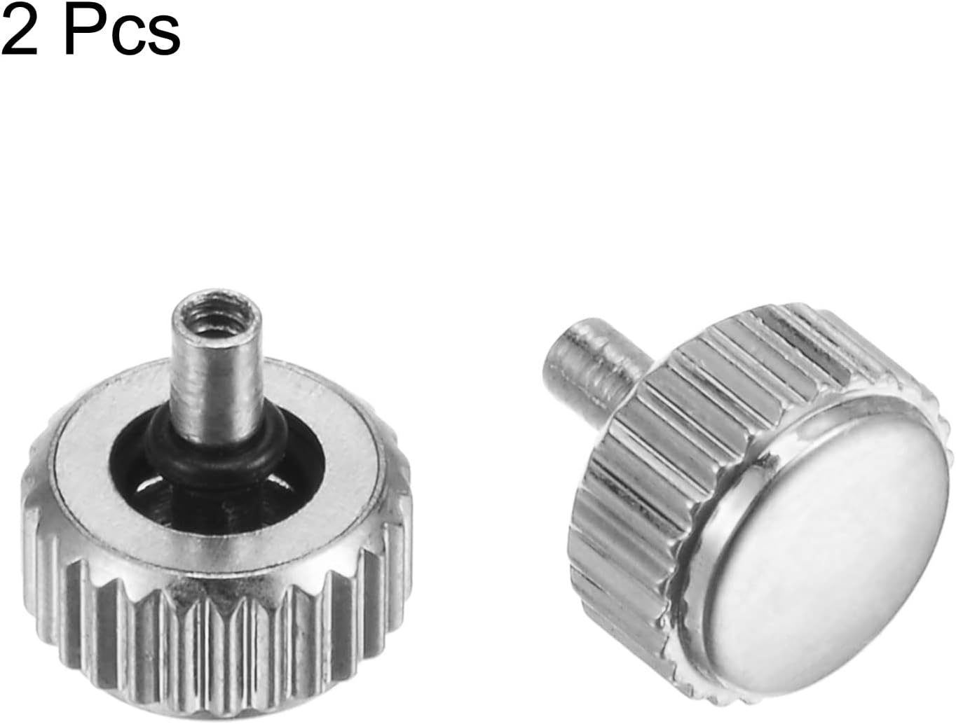 Watch Crown SUS304 w Head Long Stem V1258-DP02-B-4112