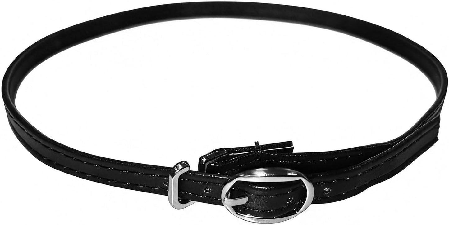 Replacement Ankle Strap for Heel Detachable Shoe Straps PU Leather Shoe Band V1258-DP02-B-4116