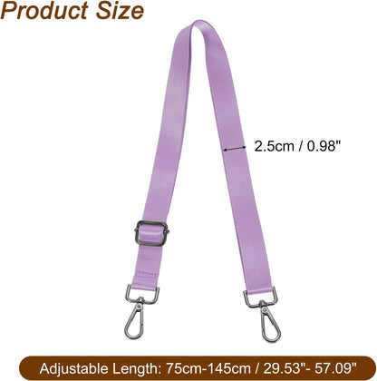 Wide Shoulder Strap, 2.5cm Adjustable Purse Strap Replacement Crossbody Strap for Shoulder Bag Handbag, Light V1258-DP02-B-4117