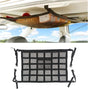 Car Ceiling Cargo Net Pocket, 30" x 21.2", Droop Less Car Storage Organizer, Strengthen Load Bearing Double V1258-DP02-B-4135