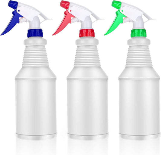 Spray Bottles Empty Spray Bottle 3 Pack Refillable Plastic Spray Bottles 750ML Leak Proof Water Spraying V1258-DP02-B-4158