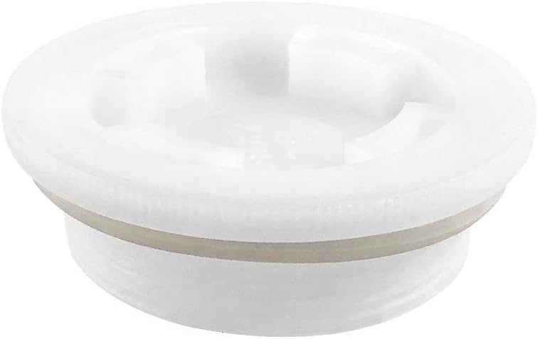 Bung Cap with 2" Thread Size for 55 Gallon Plastic Drums, 4 Pack Poly Buttress Drum Bung, Fine Thread V1258-DP02-B-4164