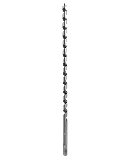 Auger Drill Bit for Wood, 1/2 Inch Diameter x 16 Inch Length, 3/8-Inch Hex Shank, Long Drill Bits V1258-DP02-B-4166