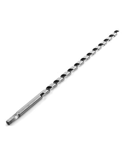 Auger Drill Bit for Wood, 1/2 Inch Diameter x 16 Inch Length, 3/8-Inch Hex Shank, Long Drill Bits V1258-DP02-B-4166
