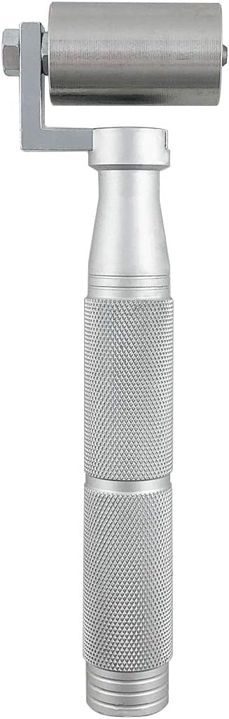 1.5" Stainless Steel Home Wallpaper Seam Roller Wall Paper Construction Tool Seam Flat Roller Paint Tool V1258-DP02-B-4167