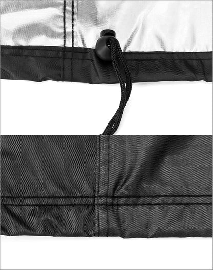 Dustproof Miter Saw Cover, 210D Oxford Cloth with Bottom Drawcord Fits Most Miter Saws, Planers, Machine V1258-DP02-B-4178