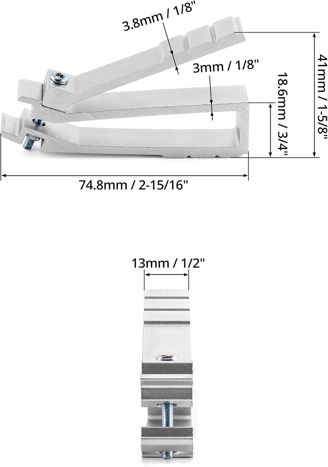 Cage Nut Insertion/Removal Tool for Installing or Removing Cage Nuts in 19 Inch / 10 Inch Server Room Rack V1258-DP02-B-4179
