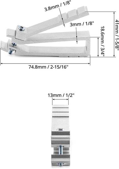 Cage Nut Insertion/Removal Tool for Installing or Removing Cage Nuts in 19 Inch / 10 Inch Server Room Rack V1258-DP02-B-4179