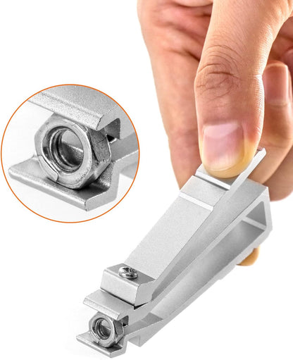 Cage Nut Insertion/Removal Tool for Installing or Removing Cage Nuts in 19 Inch / 10 Inch Server Room Rack V1258-DP02-B-4179