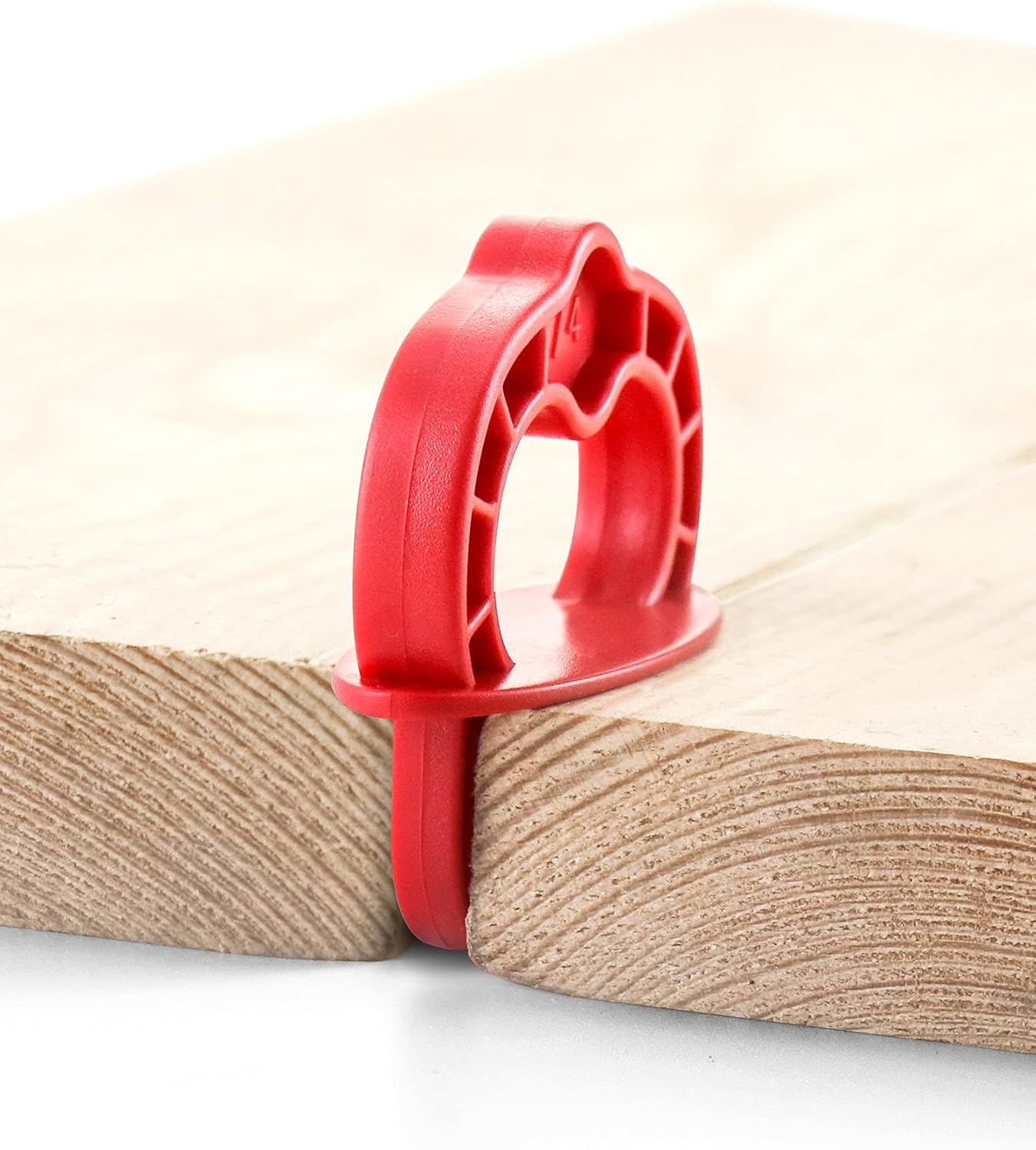 Deck Board Jig, 12 Pcs 1/4" Gap Deck Board Spacer Rings for Pressure Treated, Composite, PVC, Plank V1258-DP02-B-4183