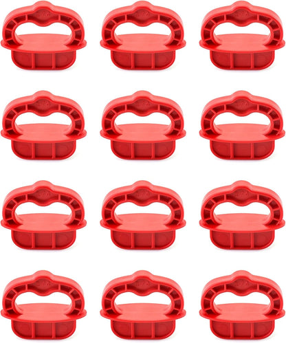 Deck Board Jig, 12 Pcs 1/4" Gap Deck Board Spacer Rings for Pressure Treated, Composite, PVC, Plank V1258-DP02-B-4183