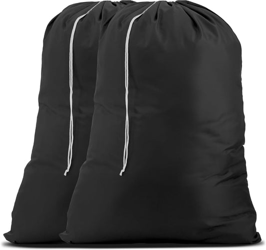 Nylon XL - Large Capacity with Locking Drawstring, Machine Washable, Fits Laundry Baskets or Hampers, Holds 3 V1258-DP02-B-4238