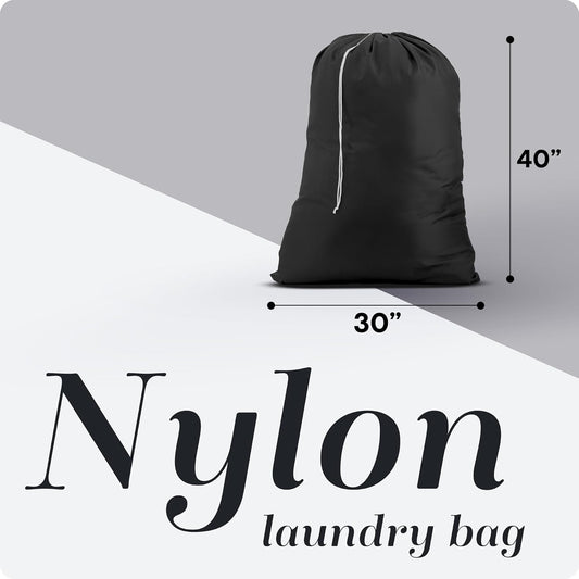 Nylon XL - Large Capacity with Locking Drawstring, Machine Washable, Fits Laundry Baskets or Hampers, Holds 3 V1258-DP02-B-4238